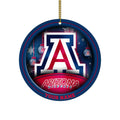 Arizona Wildcats Circle Aluminium Custom Ornament 2 Side Trending New Arrivals H52912 ETUG311023