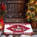 Arkansas Razorbacks Doormat, Sport Team And MK Doormat, FootBall Fan Gifts