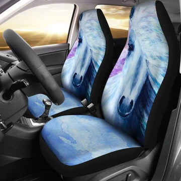 Art Beautiful Horse Car Seat Covers  Car Decoration Universal Fit