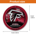 Atlanta Falcons Circle Aluminium Custom Ornament 2 Side Trending New Arrivals H52912 ETUG311023