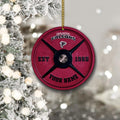 Atlanta Falcons Fitness Circle Aluminium Custom Ornament 2 Side Trending New Arrivals H52884 ETUG311023