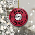 Atlanta Falcons Fitness Circle Aluminium Ornament 2 Side Trending New Arrivals H52883 ETUG311023