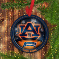 Auburn Tigers Circle Aluminium Custom Ornament 2 Side Trending New Arrivals H52912 ETUG311023