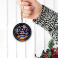 Auburn Tigers Circle Aluminium Custom Ornament 2 Side Trending New Arrivals H52912 ETUG311023