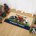Auburn Tigers Doormat Personalized Your Name, Sport Team Doormat, Christmas Gifts For Football Fan, Home Decor ETHY-52726
