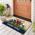 Auburn Tigers Doormat Personalized Your Name, Sport Team Doormat, Christmas Gifts For Football Fan, Home Decor ETHY-52726