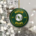 Baylor Bears Fitness Circle Aluminium Ornament 2 Side Trending New Arrivals H52883 ETUG311023