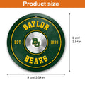 Baylor Bears Fitness Circle Aluminium Ornament 2 Side Trending New Arrivals H52883 ETUG311023