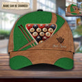 Personalized Billiard Classic Cap, Personalized Gift for Billiard Snooker Lovers, Billiard Snooker Players - CP629PS06 - BMGifts