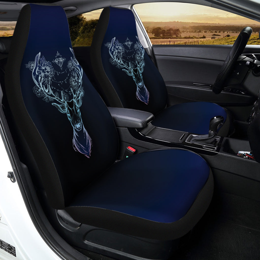 Bohemian Spiritual Deer Print Universal Fit Car Seat Covers