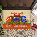 Boise State Broncos Doormat Personalized Your Name, Sport Team Doormat, Christmas Gifts For Football Fan, Home Decor ETHY-52726