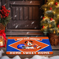 Boise State Broncos Doormat, Sport Team And MK Doormat, FootBall Fan Gifts