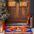 Boise State Broncos Doormat, Sport Team And MK Doormat, FootBall Fan Gifts