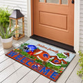 Boise State Broncos Football Team Doormat Personalized Your Family Name, Sport And Grinch Doormat, Football Lovers Gifts, Home Decorations ETHY-53152