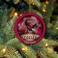 Boston College Eagles Circle Aluminium Custom Ornament 2 Side Trending New Arrivals H52912 ETUG311023
