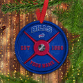 Buffalo Bills Fitness Circle Aluminium Custom Ornament 2 Side Trending New Arrivals H52884 ETUG311023
