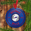 Buffalo Bills Fitness Circle Aluminium Ornament 2 Side Trending New Arrivals H52883 ETUG311023