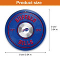 Buffalo Bills Fitness Circle Aluminium Ornament 2 Side Trending New Arrivals H52883 ETUG311023
