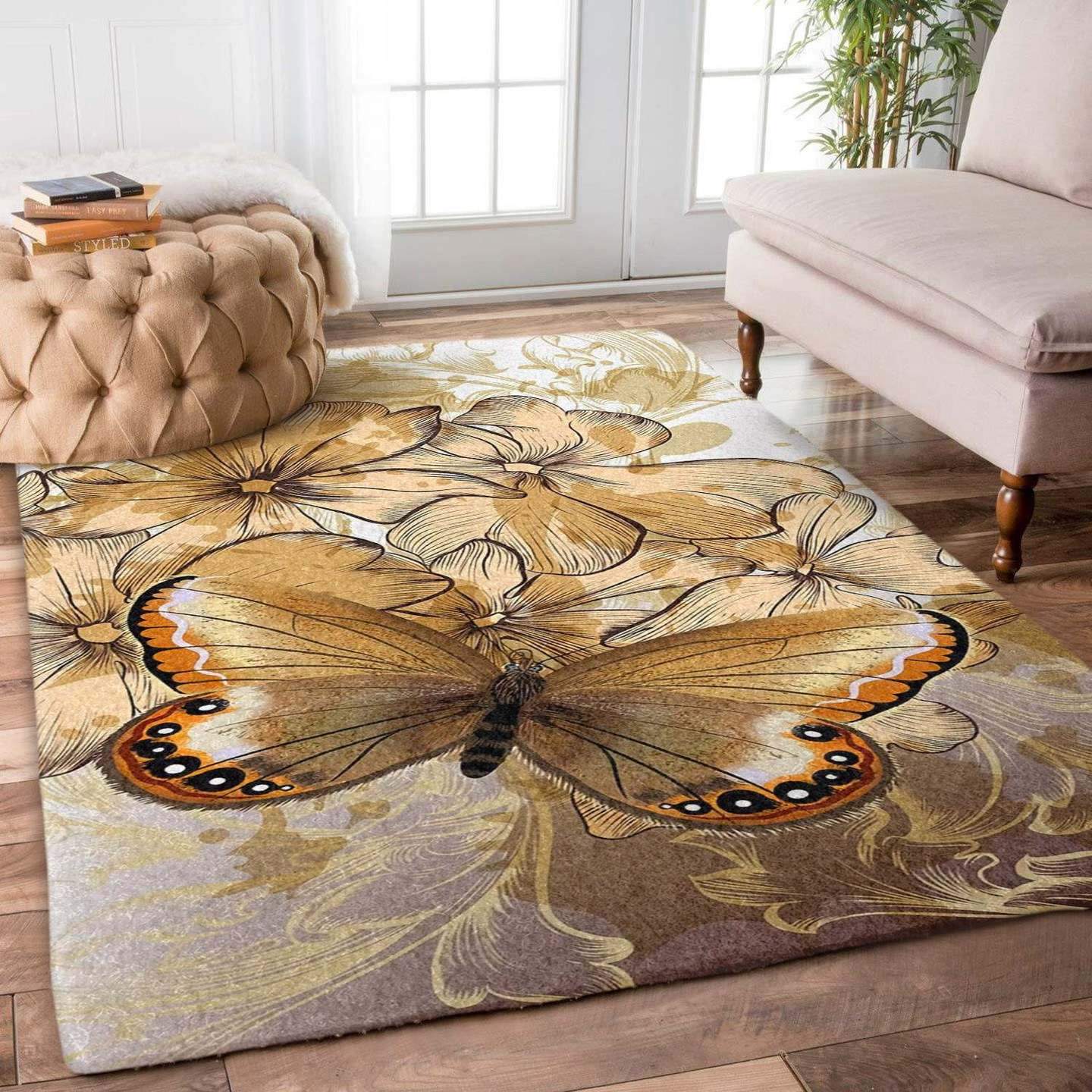 3D Printing Butterfly Limited Edition children's room  rug