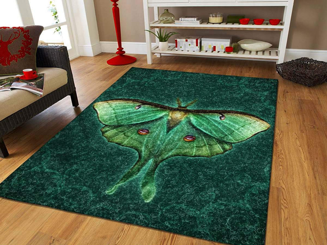 3D Printing Butterfly Limited Edition children's room carpet Rectangular rug