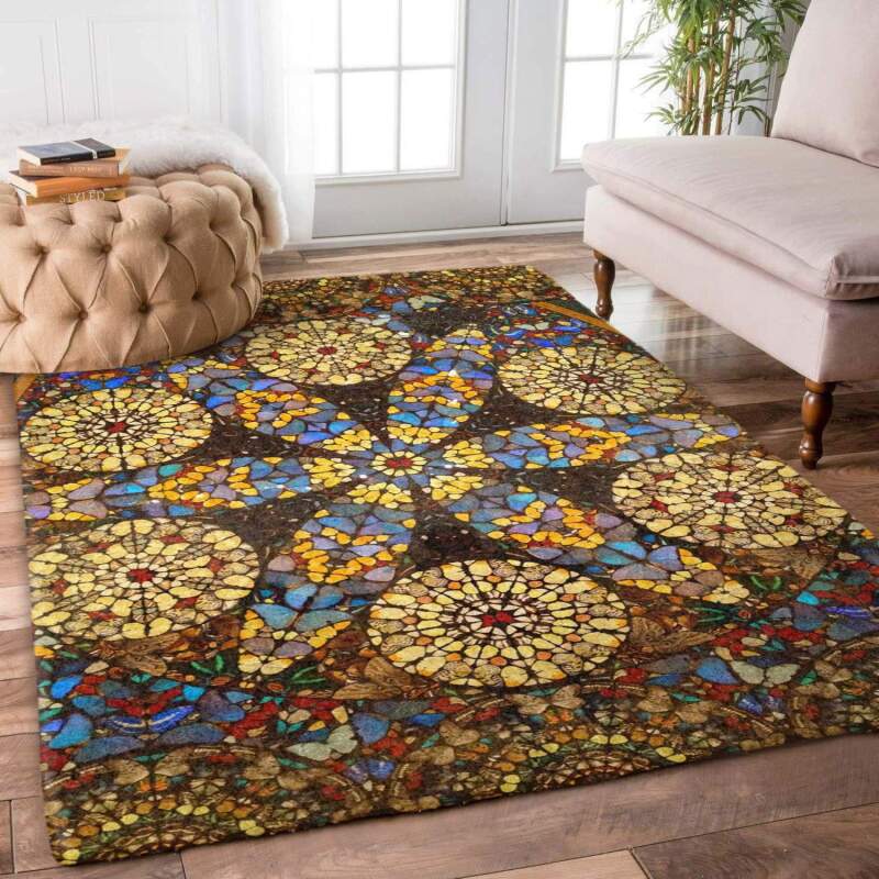 Butterfly Limited Edition children's  Rectangular rug living room rug kitchen rug