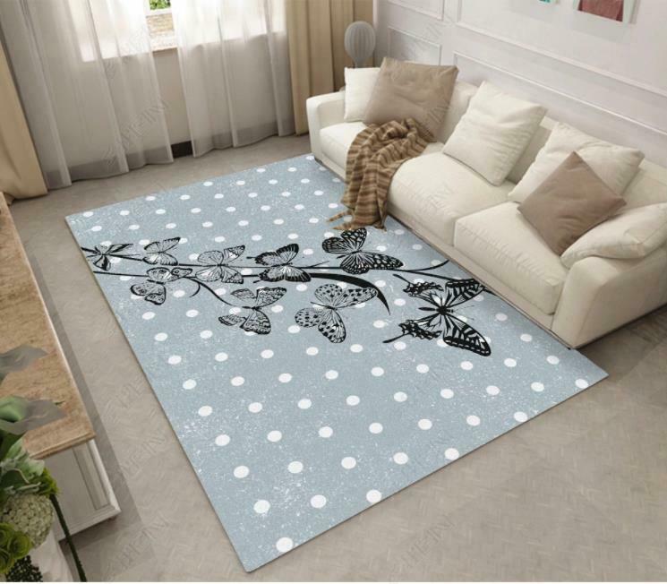 Butterfly Limited Edition children's  Rectangular rug living room rug kitchen rug