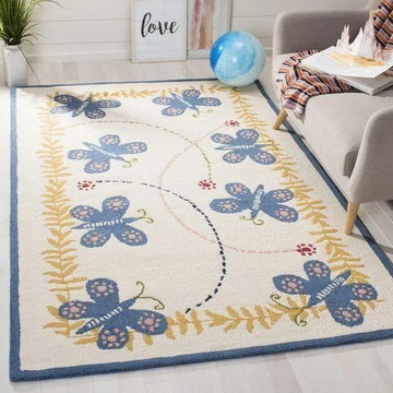 Butterfly Limited Edition children's  Rectangular rug living room rug kitchen rug