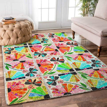 Butterfly Limited Edition children's  Rectangular rug living room rug kitchen rug