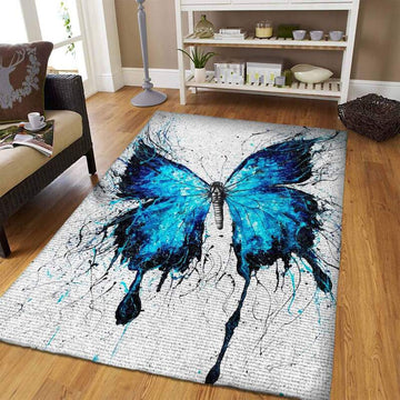 Butterfly Limited Edition children's  Rectangular rug living room rug kitchen rug