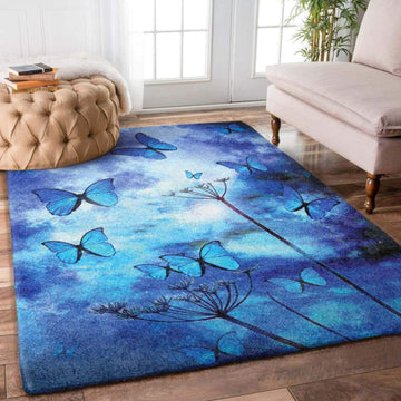 3D Printing Butterfly Limited Edition  Rectangular rug living room rug