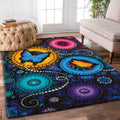 3D Printing Butterfly Limited Edition children's  Rectangular rug