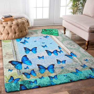 3D Printing Butterfly Limited Edition children's  Rectangular rug