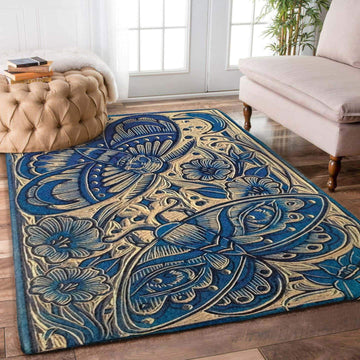 3D Printing Butterfly Limited Edition children's  Rectangular rug