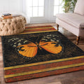 3D Printing Butterfly Limited Edition children's  Rectangular rug living room rug  kitchen rug3D Printing Butterfly Limited Edition children's  Rectangular rug