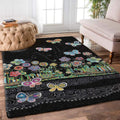 3D Printing Butterfly Limited Edition Rectangular rug living room rug 