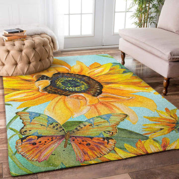 3D Printing Butterfly Limited Edition Rectangular rug living room rug 