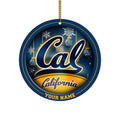 California Golden Bears Circle Aluminium Custom Ornament 2 Side Trending New Arrivals H52912 ETUG311023