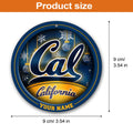 California Golden Bears Circle Aluminium Custom Ornament 2 Side Trending New Arrivals H52912 ETUG311023
