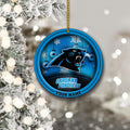Carolina Panthers Circle Aluminium Custom Ornament 2 Side Trending New Arrivals H52912 ETUG311023