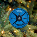 Carolina Panthers Fitness Circle Aluminium Custom Ornament 2 Side Trending New Arrivals H52884 ETUG311023