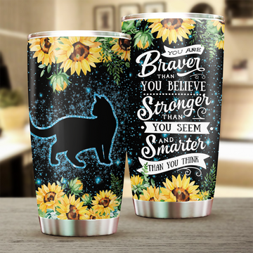 Cat Tumbler, Gift for Cat Lovers, Cat Mom - TB298PA - BMGifts (formerly Best Memorial Gifts)