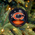 Chicago Bears Circle Aluminium Custom Ornament 2 Side Trending New Arrivals H52912 ETUG311023