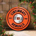Cincinnati Bengals Fitness Circle Aluminium Ornament 2 Side Trending New Arrivals H52883 ETUG311023