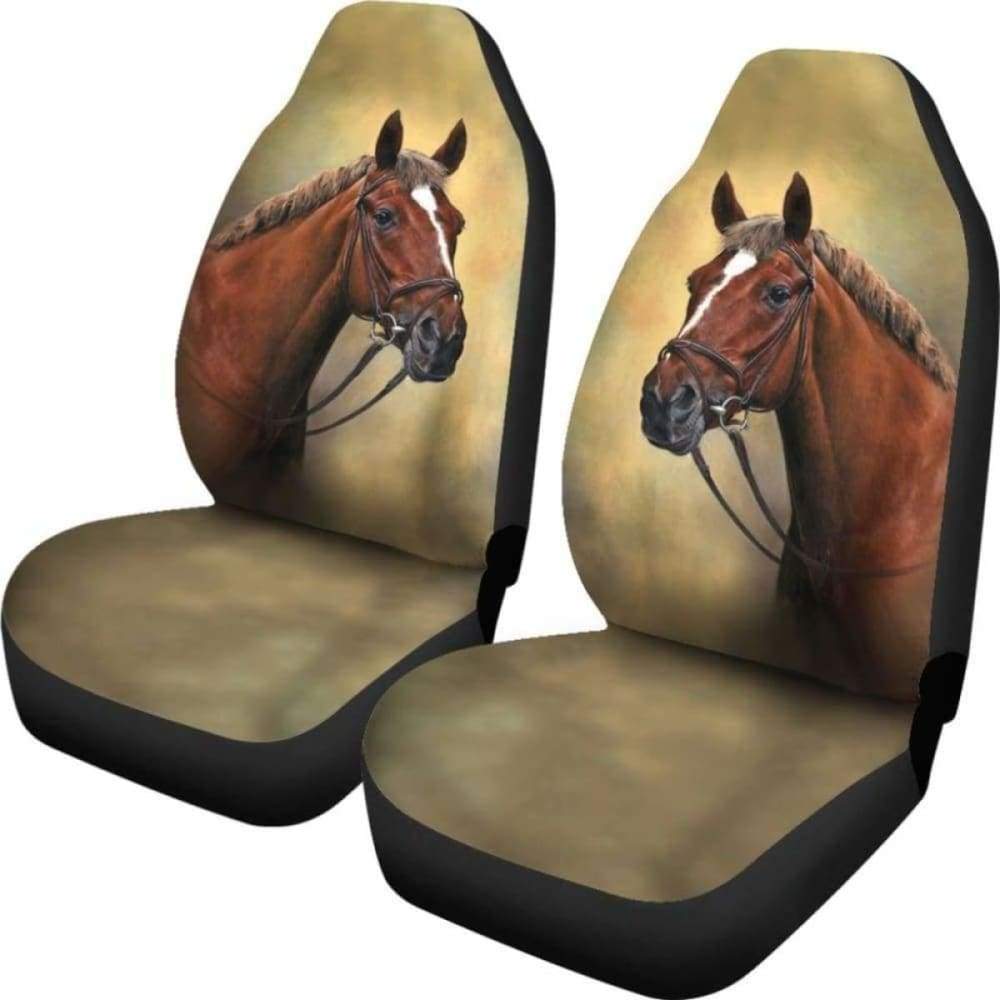 Classic Horse Car Seat Covers Car Decoration Universal Fit