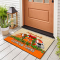 Clemson Tigers Doormat Personalized Your Name, Sport Team Doormat, Christmas Gifts For Football Fan, Home Decor ETHY-52726