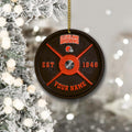 Cleveland Browns Fitness Circle Aluminium Custom Ornament 2 Side Trending New Arrivals H52884 ETUG311023