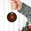 Cleveland Browns Fitness Circle Aluminium Custom Ornament 2 Side Trending New Arrivals H52884 ETUG311023