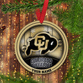 Colorado Buffaloes Circle Aluminium Custom Ornament 2 Side Trending New Arrivals H52912 ETUG311023