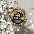 Colorado Buffaloes Circle Aluminium Custom Ornament 2 Side Trending New Arrivals H52912 ETUG311023