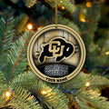 Colorado Buffaloes Circle Aluminium Custom Ornament 2 Side Trending New Arrivals H52912 ETUG311023